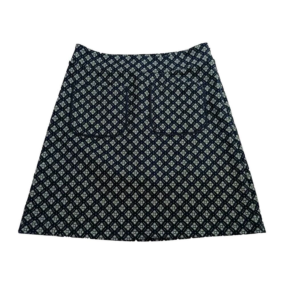 LOFT Short Skirt Women's Petite Size 0P Knit Stretch Pockets Side Zipper W27
